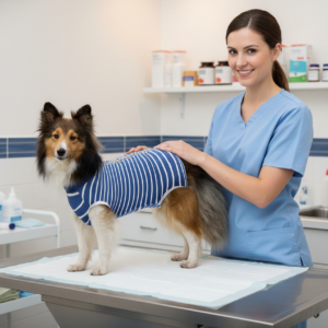 Pijama Quirúrgica Post Operatoria para Perros